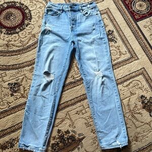 Joe fresh high waisted distressed jeans size 26
